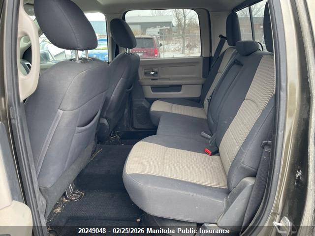 20249048 :رقم المزاد ، 1C6RD7LT0CS217266 vin ، 2012 Dodge Ram 1500 Big Horn Crew Cab مزاد بيع