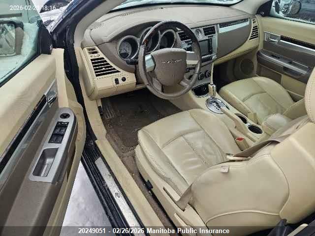Продажа на аукционе авто 2008 Chrysler Sebring Limited, vin: 1C3LC65M18N250935, номер лота: 20249051