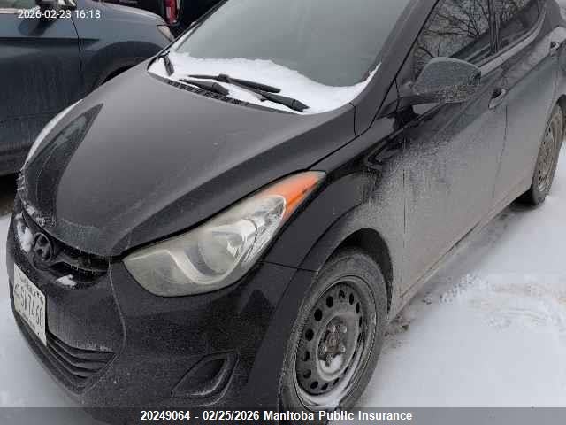 2013 Hyundai Elantra Gl მანქანა იყიდება აუქციონზე, vin: 5NPDH4AE8DH259386, აუქციონის ნომერი: 20249064
