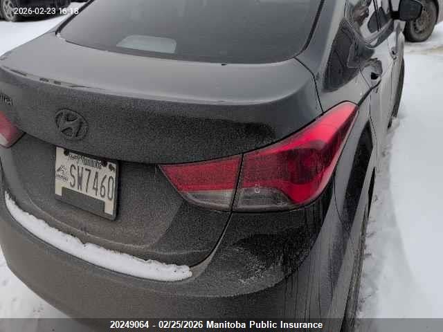 2013 Hyundai Elantra Gl მანქანა იყიდება აუქციონზე, vin: 5NPDH4AE8DH259386, აუქციონის ნომერი: 20249064