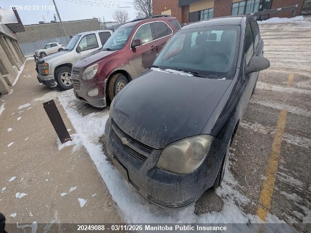 20249088 :رقم المزاد ، 1G1AJ55F387298096 vin ، 2008 Chevrolet Cobalt Ls مزاد بيع