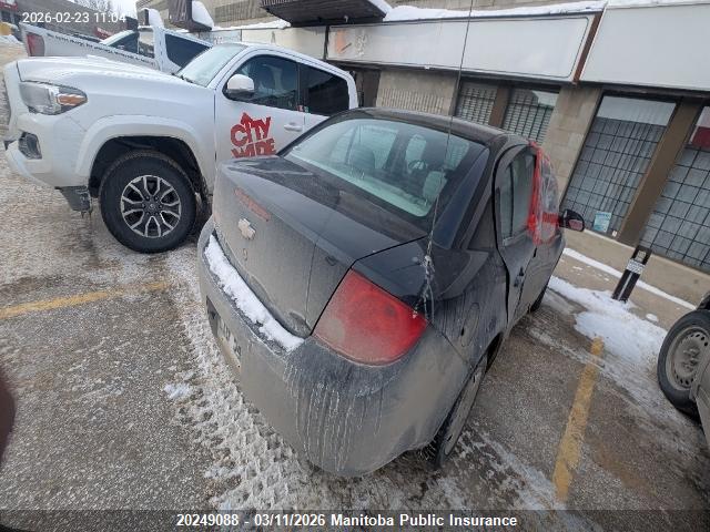 20249088 :رقم المزاد ، 1G1AJ55F387298096 vin ، 2008 Chevrolet Cobalt Ls مزاد بيع