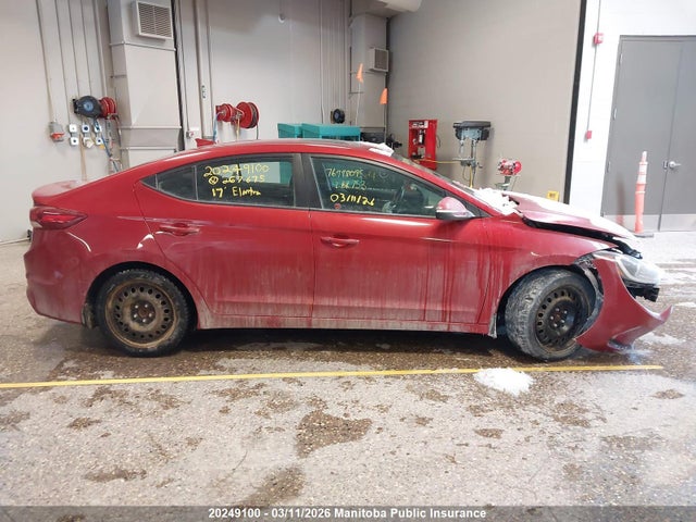 KMHD84LF4HU267675 Hyundai Elantra Gls