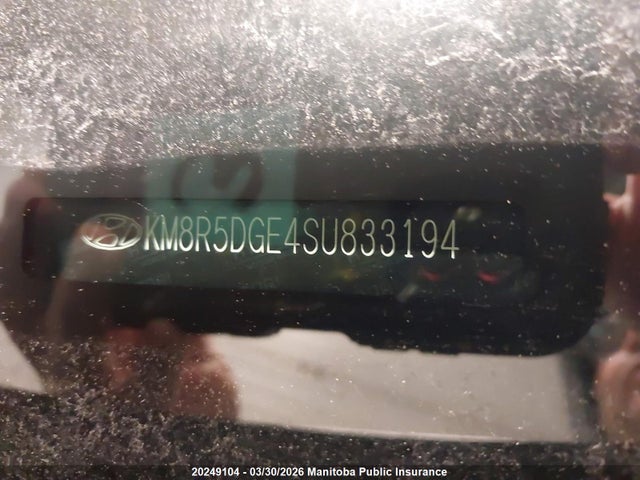 20249104 :رقم المزاد ، KM8R5DGE4SU833194 vin ، 2025 Hyundai Palisade Ultimate Calligraphy مزاد بيع