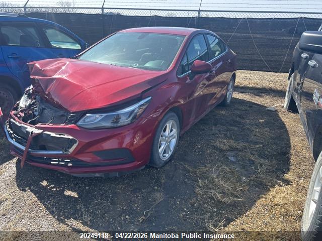 1G1BE5SM2H7206052 Chevrolet Cruze Lt Turbo
