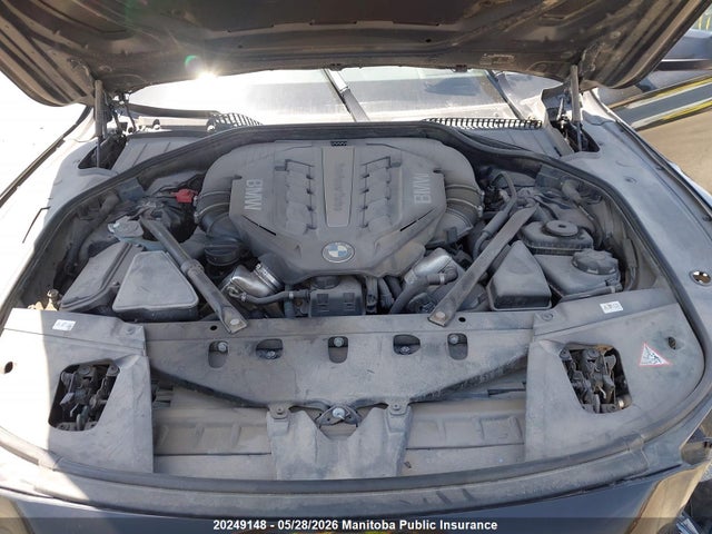 2012 Bmw 7 Series მანქანა იყიდება აუქციონზე, vin: WBAKC6C59CC395578, აუქციონის ნომერი: 20249148