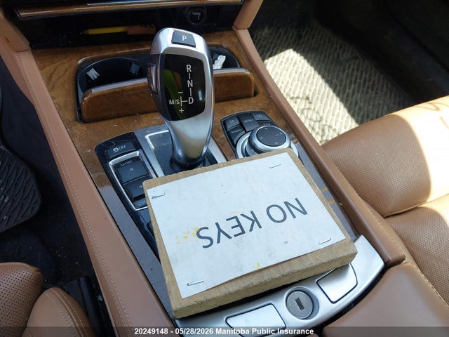 2012 Bmw 7 Series მანქანა იყიდება აუქციონზე, vin: WBAKC6C59CC395578, აუქციონის ნომერი: 20249148