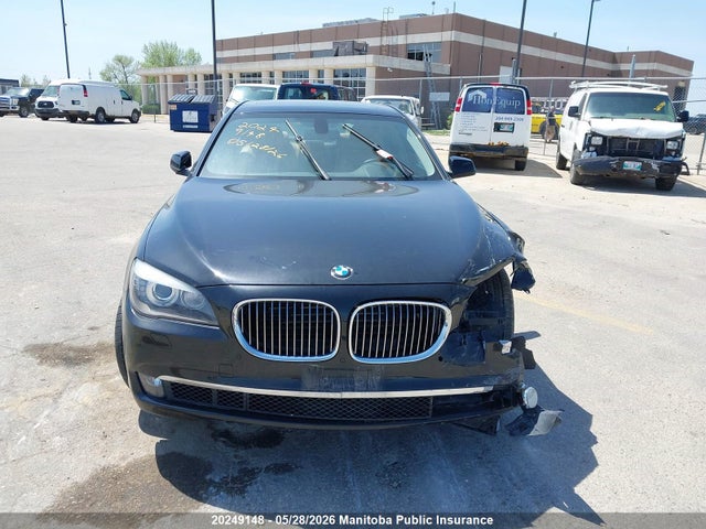 2012 Bmw 7 Series მანქანა იყიდება აუქციონზე, vin: WBAKC6C59CC395578, აუქციონის ნომერი: 20249148