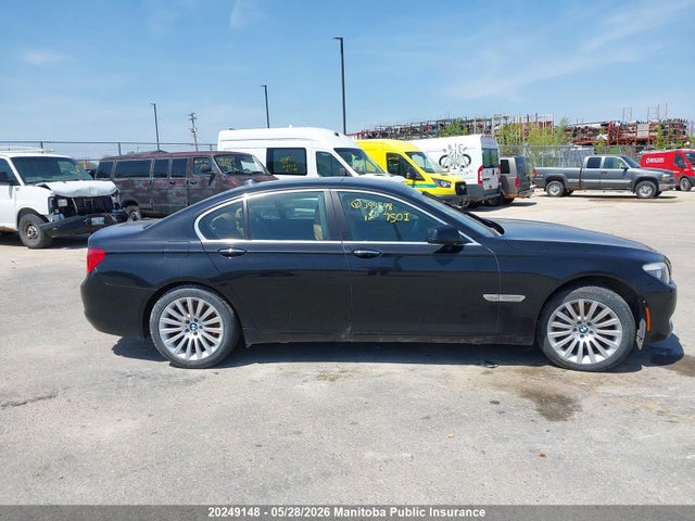 2012 Bmw 7 Series მანქანა იყიდება აუქციონზე, vin: WBAKC6C59CC395578, აუქციონის ნომერი: 20249148