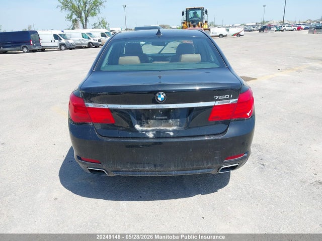 2012 Bmw 7 Series მანქანა იყიდება აუქციონზე, vin: WBAKC6C59CC395578, აუქციონის ნომერი: 20249148