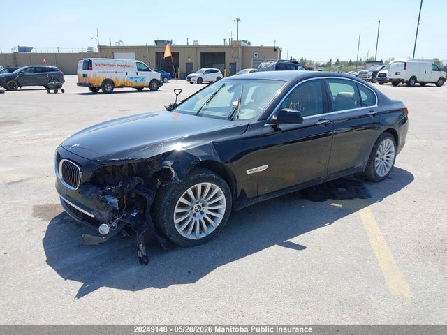 2012 Bmw 7 Series მანქანა იყიდება აუქციონზე, vin: WBAKC6C59CC395578, აუქციონის ნომერი: 20249148