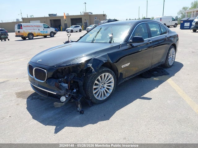 2012 Bmw 7 Series მანქანა იყიდება აუქციონზე, vin: WBAKC6C59CC395578, აუქციონის ნომერი: 20249148