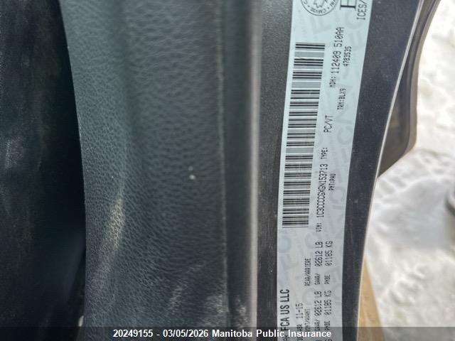 Chrysler 200 C V6 2016 1C3CCCCGXGN153713 Image 9
