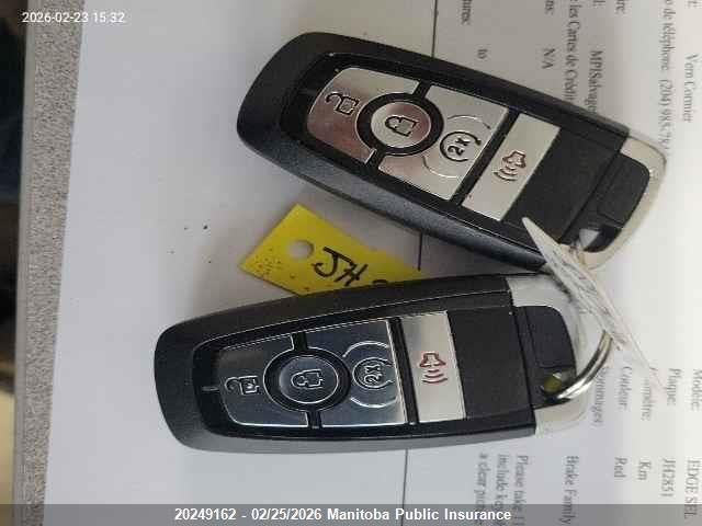 2FMPK4J89HBB95087 Ford EDGE SEL