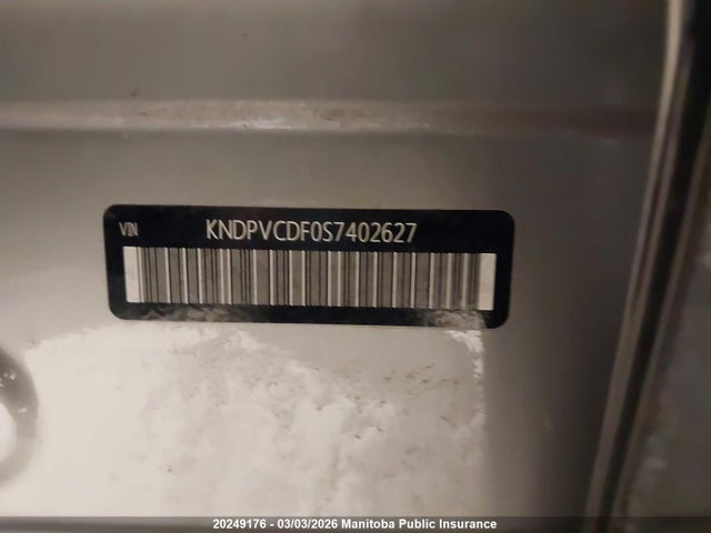 KNDPVCDF0S7402627 KIA Sportage Ex Premium