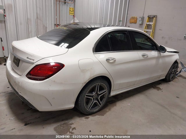 20249190 :رقم المزاد ، 55SWF8EB6KU307337 vin ، 2019 Mercedes Benz C300 4matic مزاد بيع