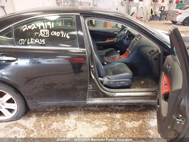 2007 Lexus Es 350 350 მანქანა იყიდება აუქციონზე, vin: JTHBJ46G272010916, აუქციონის ნომერი: 20249191