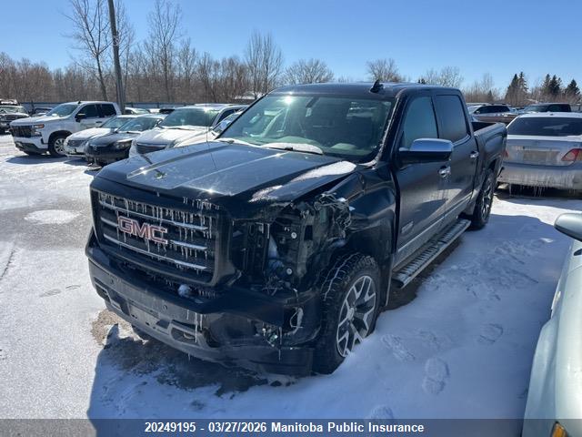 20249195 :رقم المزاد ، 3GTU2VEC8FG494463 vin ، 2015 Gmc Sierra 1500 Slt Crew Cab مزاد بيع