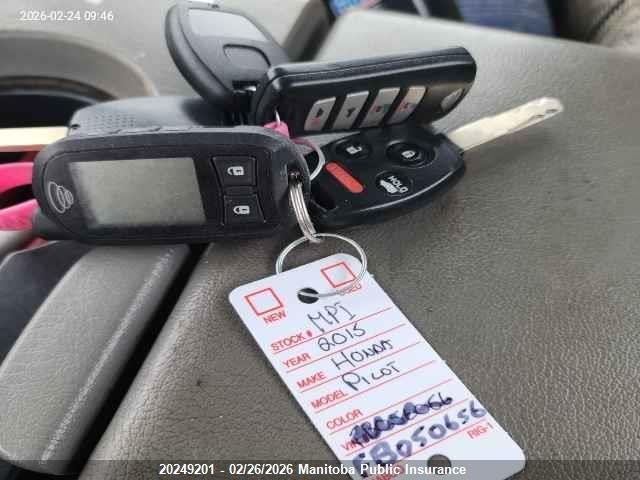 5FNYF4H59FB050656 Honda PILOT EXL