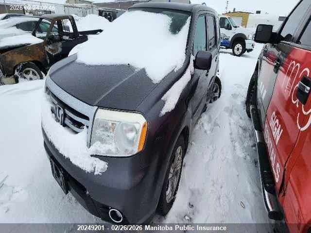5FNYF4H59FB050656 Honda PILOT EXL
