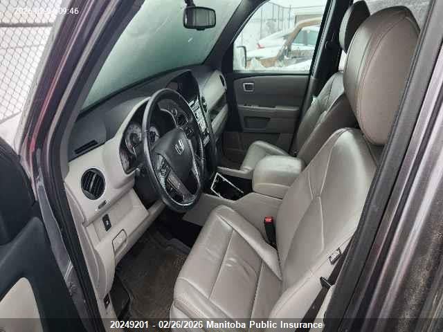 5FNYF4H59FB050656 Honda PILOT EXL