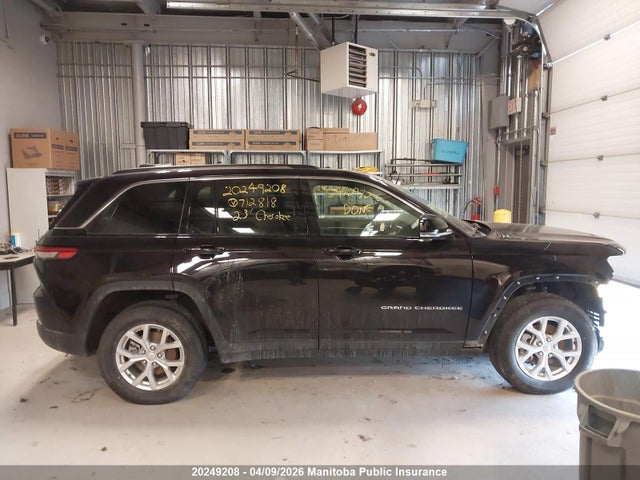 20249208 :رقم المزاد ، 1C4RJHBG3P8712818 vin ، 2023 Jeep Grand Cherokee Limited مزاد بيع