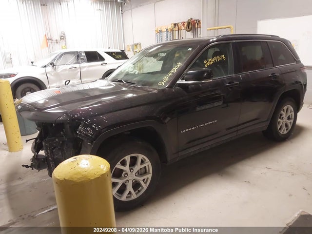 20249208 :رقم المزاد ، 1C4RJHBG3P8712818 vin ، 2023 Jeep Grand Cherokee Limited مزاد بيع