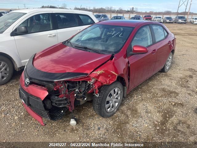 2014 Toyota Corolla Le მანქანა იყიდება აუქციონზე, vin: 2T1BURHE5EC166531, აუქციონის ნომერი: 20249227
