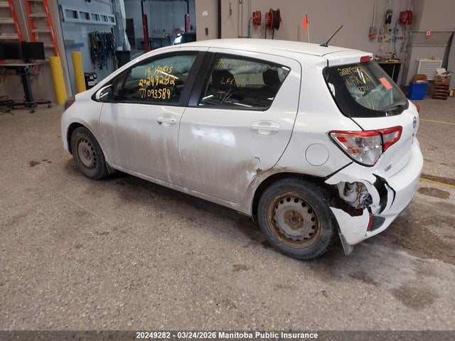 20249282 :رقم المزاد ، VNKKTUD3XJA093589 vin ، 2018 Toyota Yaris Le مزاد بيع