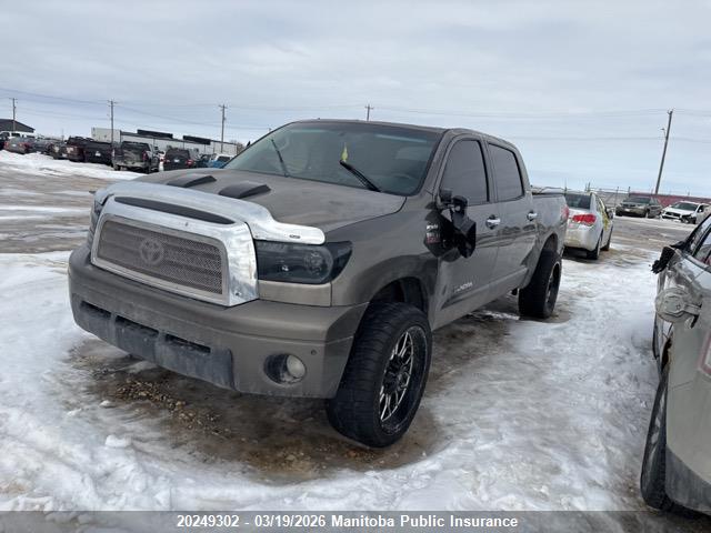 2007 Toyota Tundra Limited V8 Crewmax მანქანა იყიდება აუქციონზე, vin: 5TBDV58197S459606, აუქციონის ნომერი: 20249302