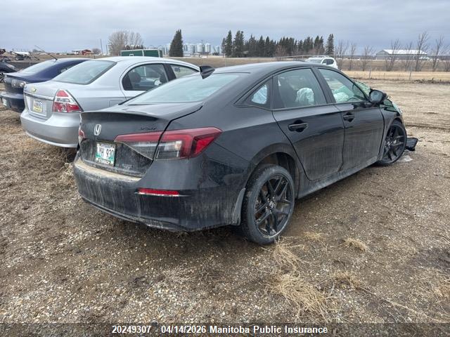 2HGFE4F87TH005374 Honda Civic Sport Hev