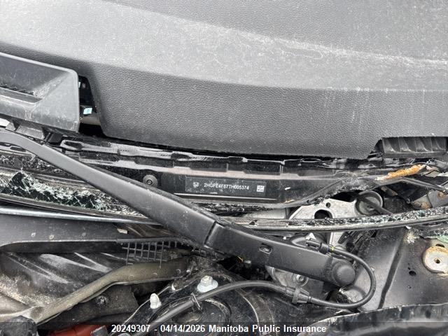 2HGFE4F87TH005374 Honda Civic Sport Hev