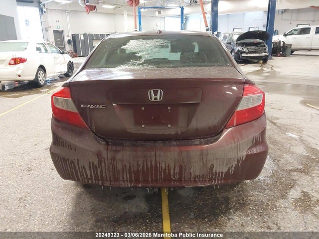 20249323 :رقم المزاد ، 2HGFB2F97CH024058 vin ، 2012 Honda Civic Ex-l مزاد بيع
