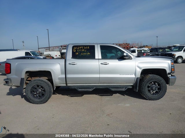 2014 Chevrolet Silverado 1500 Lt Crew Cab მანქანა იყიდება აუქციონზე, vin: 3GCUKREC1EG171345, აუქციონის ნომერი: 20249368