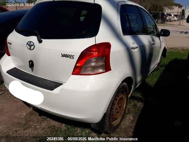 Auction sale of the 2007 Toyota Yaris Le, vin: JTDKT923X75106593, lot number: 20249386