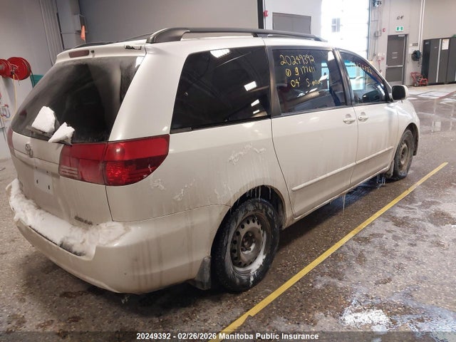 20249392 :رقم المزاد ، 5TDZA23C04S177611 vin ، 2004 Toyota Sienna Le V6 مزاد بيع