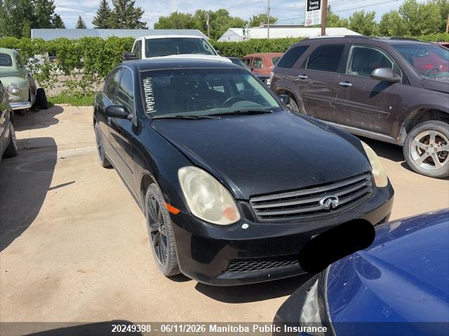 Продажа на аукционе авто 2006 Infiniti G35x Premium, vin: JNKCV51F26M603420, номер лота: 20249398