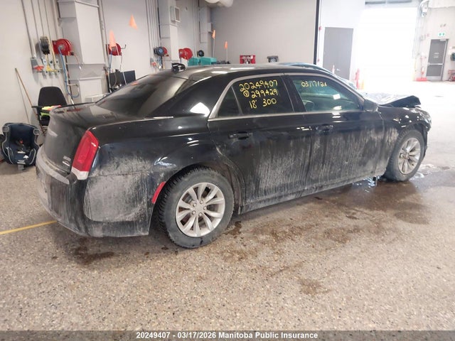 2018 Chrysler 300 Touring მანქანა იყიდება აუქციონზე, vin: 2C3CCAAG9JH299429, აუქციონის ნომერი: 20249407