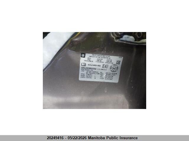 20249416 :رقم المزاد ، 2CNALDEC9B6203643 vin ، 2011 Chevrolet Equinox Lt مزاد بيع