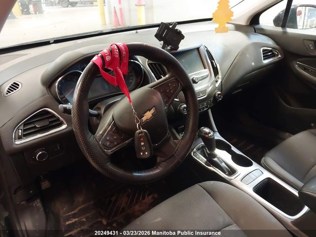 3G1BE5SM5HS524300 Chevrolet Cruze Lt Turbo