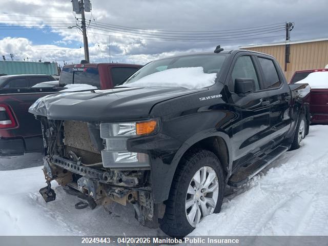 1GCPYBEH3KZ385201 Chevrolet Silverado 1500 Custom Crew Cab