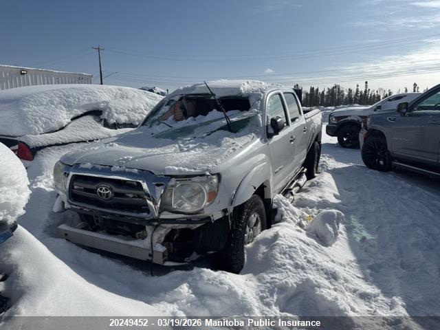20249452 :رقم المزاد ، 3TMMU4FN5AM020307 vin ، 2010 Toyota Tacoma Sr5 Double Cab V6 مزاد بيع