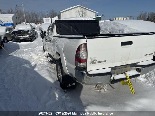 20249452 :رقم المزاد ، 3TMMU4FN5AM020307 vin ، 2010 Toyota Tacoma Sr5 Double Cab V6 مزاد بيع