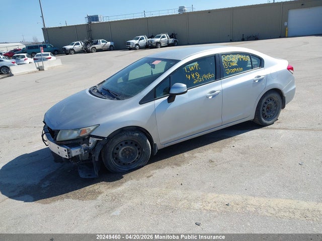 Продаж на аукціоні авто 2013 Honda Civic Lx, vin: 2HGFB2F40DH009830, номер лоту: 20249460