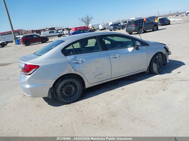 Продаж на аукціоні авто 2013 Honda Civic Lx, vin: 2HGFB2F40DH009830, номер лоту: 20249460