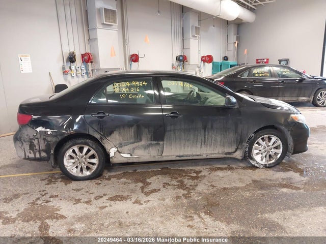 2010 Toyota Corolla Le მანქანა იყიდება აუქციონზე, vin: 2T1BU4EE3AC194216, აუქციონის ნომერი: 20249464