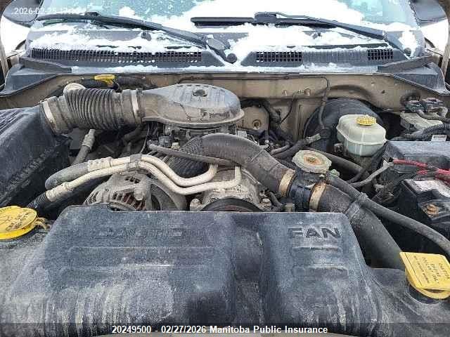 20249500 :رقم المزاد ، 1D7HG48Z63S146698 vin ، 2003 Dodge Dakota Slt V8 Quad Cab مزاد بيع