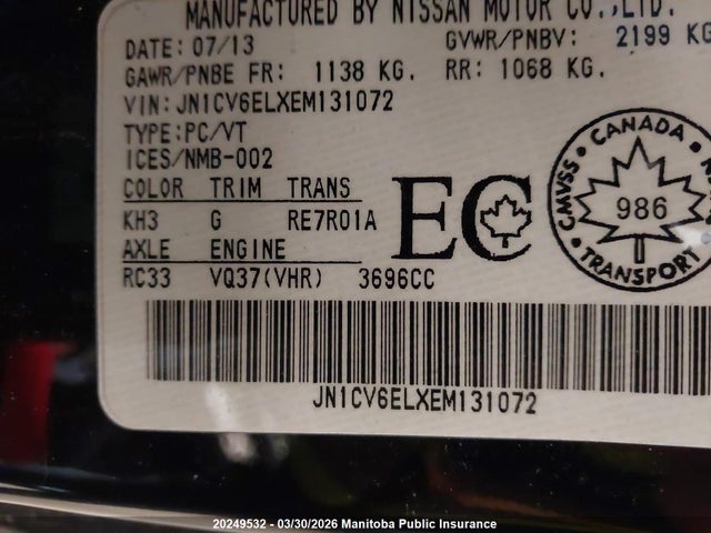 JN1CV6ELXEM131072 Infiniti Q60