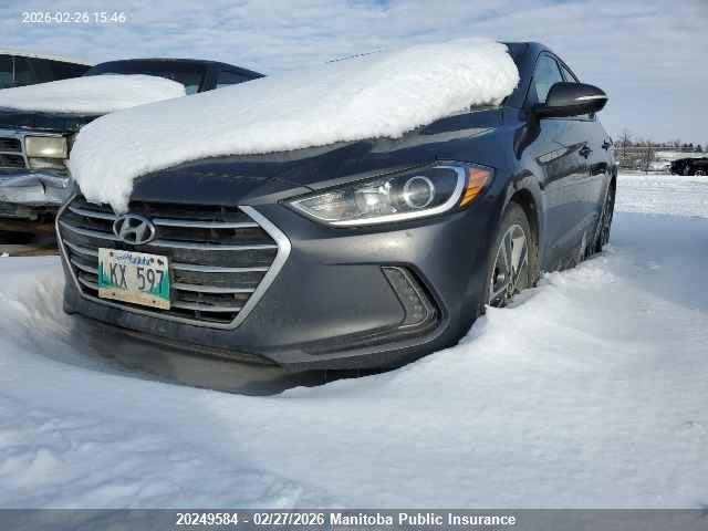 Aukcja sprzedaży 2017 Hyundai Elantra Gls, vin: KMHD84LF5HU109278, numer aukcji: 20249584