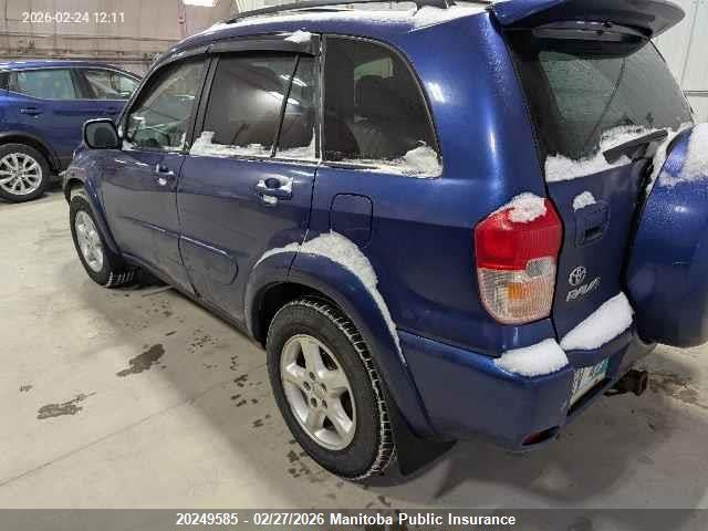 Aukcja sprzedaży 2002 Toyota Rav4, vin: JTEHH20V126052316, numer aukcji: 20249585